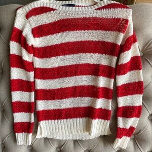 Sweater Red/White
